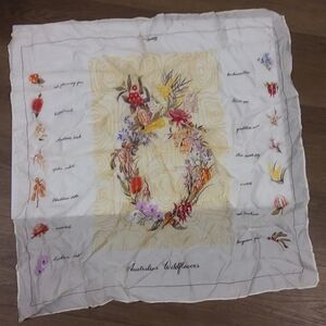 Vintage Francois By Neil Australian Silk Scraf